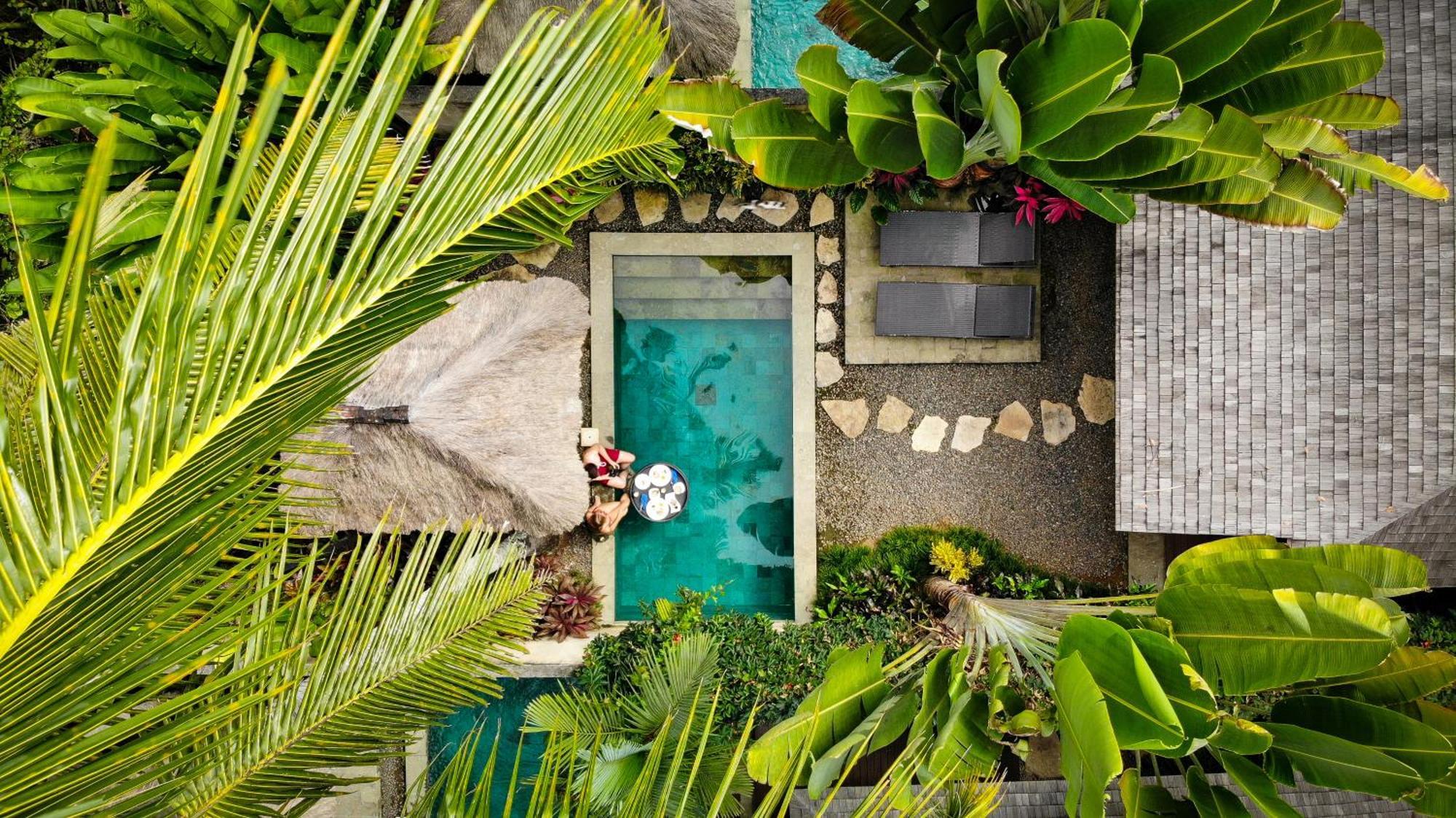 One-Bedroom Jungle View  Pool Villa with Two Bottle Beer  and One Time Mini-bar