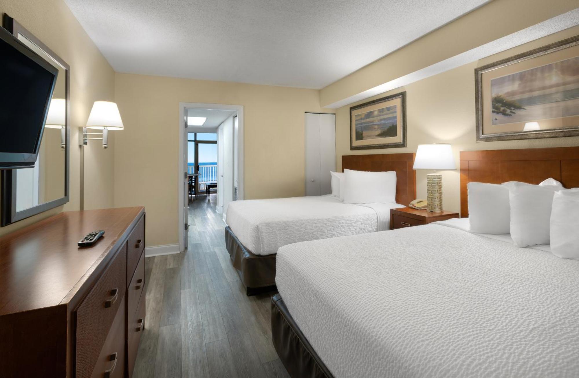 Double Room Two Double Beds Ocean View