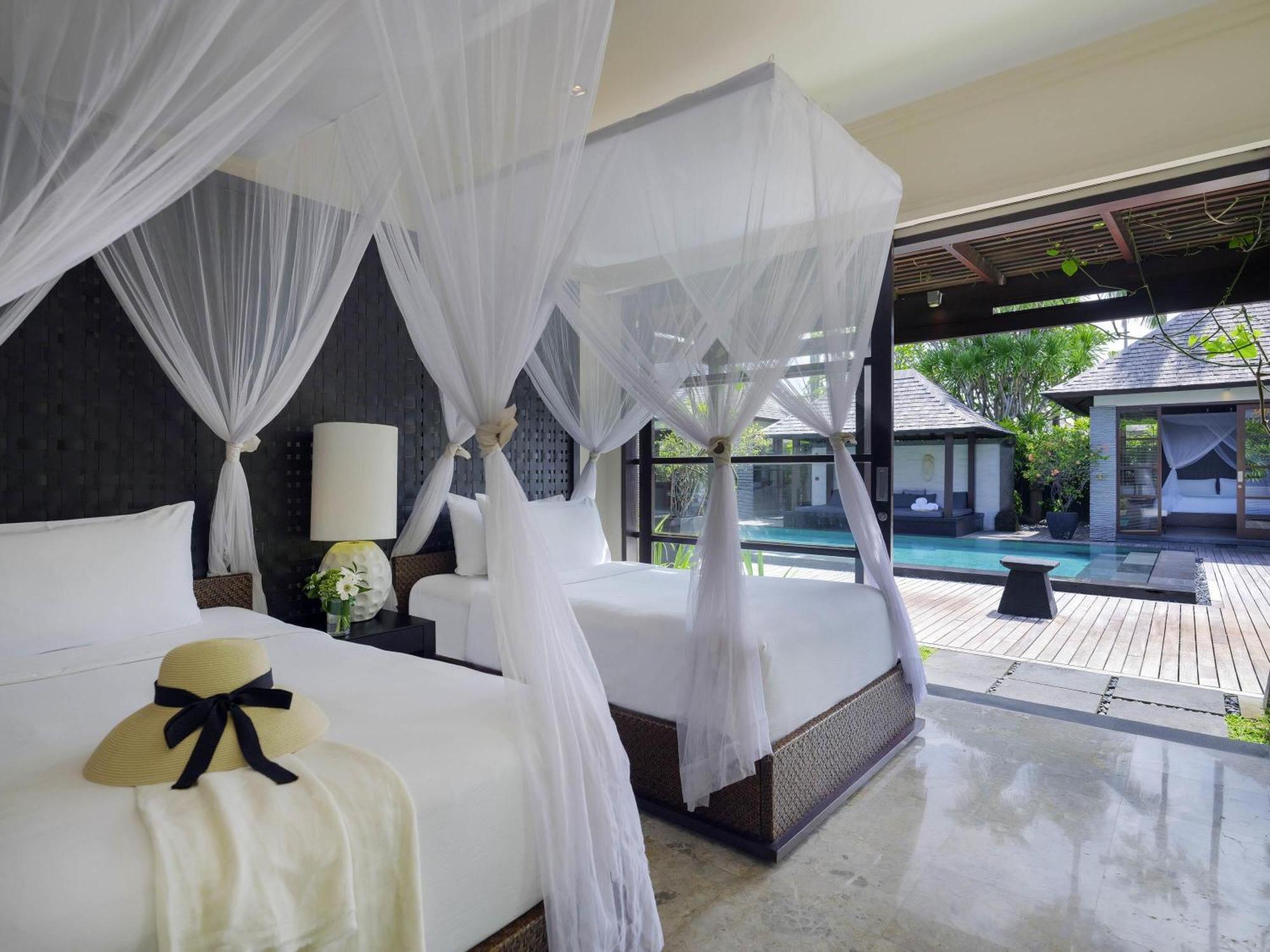 Five-Bedroom Presidential Villa with Four Double Beds, One Twin Bed and Private Pool