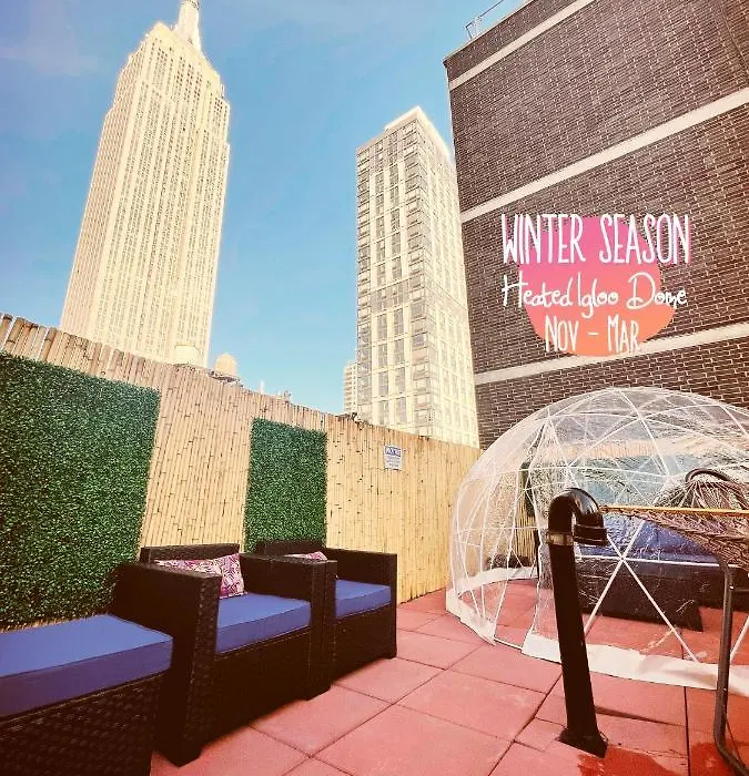 Hotel And The City, Rooftop City View-1