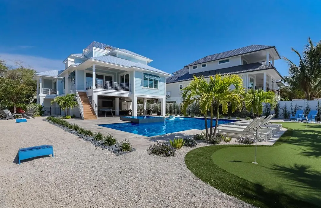 The Willow Inn: Huge Pool, Game Room, One Block To Beach By Anna Maria Life Vacation Rentals-1