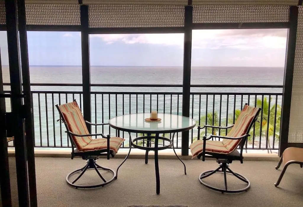 Amazing Ocean View - Kona Alii Condo Ka606-1