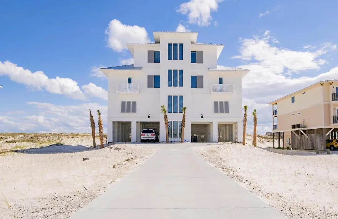 "The Pearl" Gulf Front Wprvt Heated Pool, 12 Bdrm 125Bath "Alvacationrentals"-1