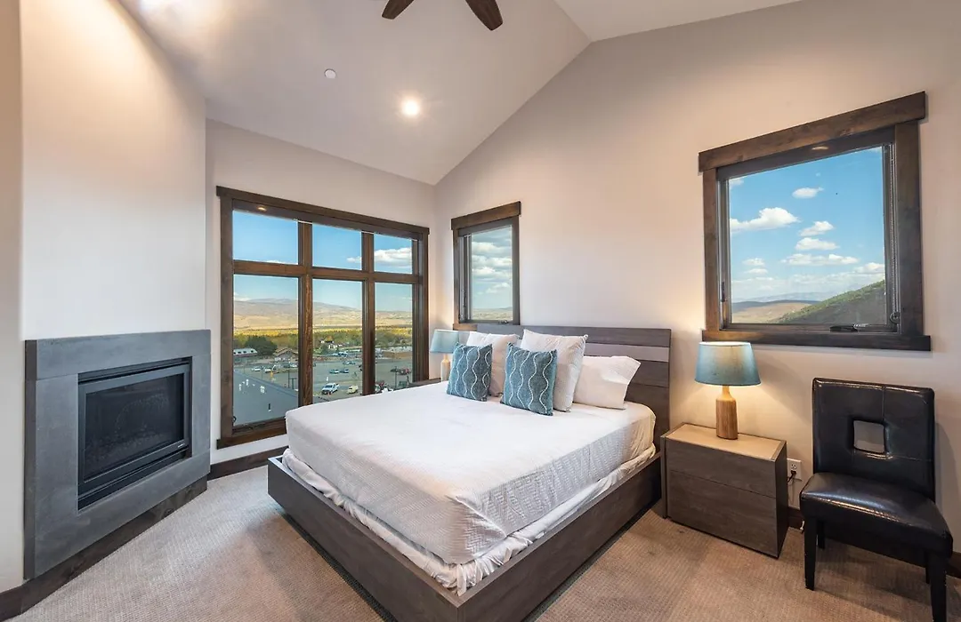 , Walk To Skiing At Cabriolet, Mountain View, Shared Pool And Hot Tub, Gym-1