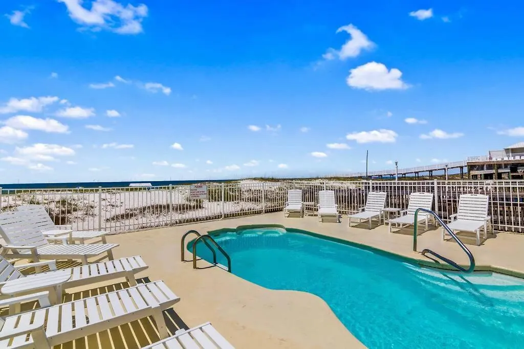 Dolphin View Duplex Side A - Beachfront Heated Pool -Gulf Shores Alabama - Near The Hangout-1