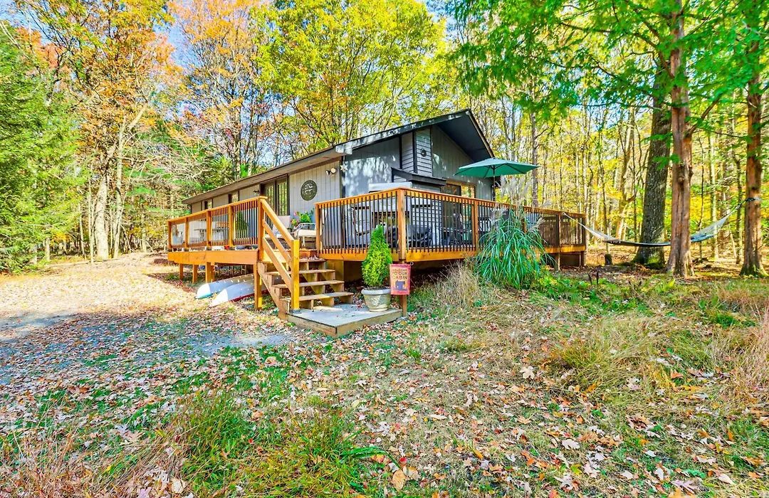 Peaceful Pocono Gem! Cabin 6 Mi To Dtwn Jim Thorpe-1