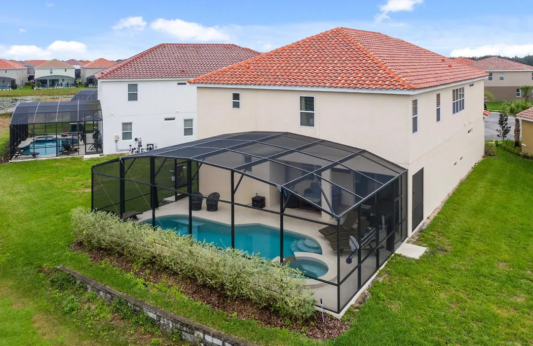 Exclusive Mansion With Large Private Pool On Solterra Resort Orlando Mansion 5719-1