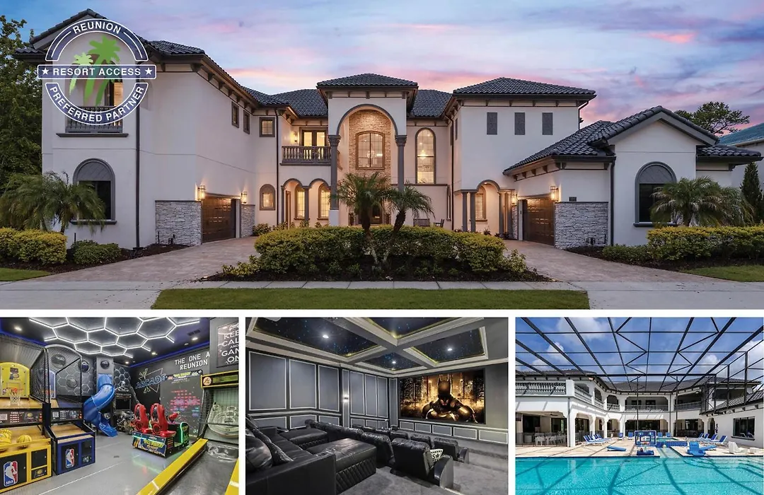 Dreamy 12 Bedroom Villa In Orlando6512-1
