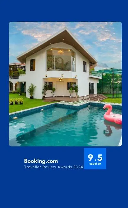 Ekostay - 8Bhk La Flamingo Villa With Private Turf-1