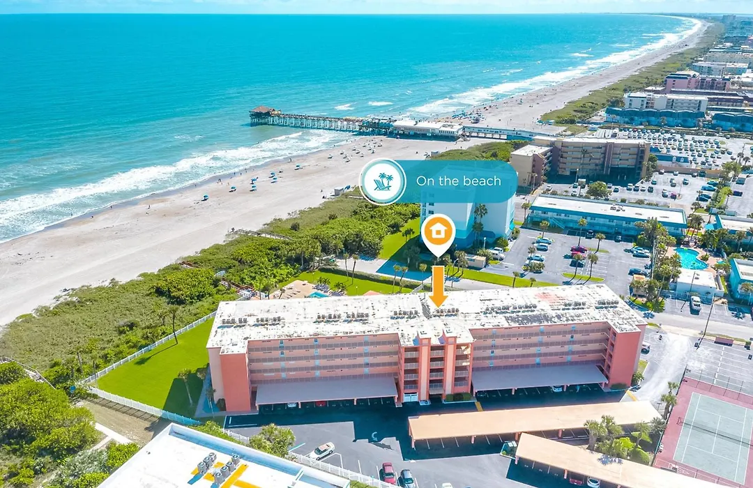 Cocoa Beach Towers - Oceanfront Resort With Heated Pool, Tennis Steps From The Pier-1