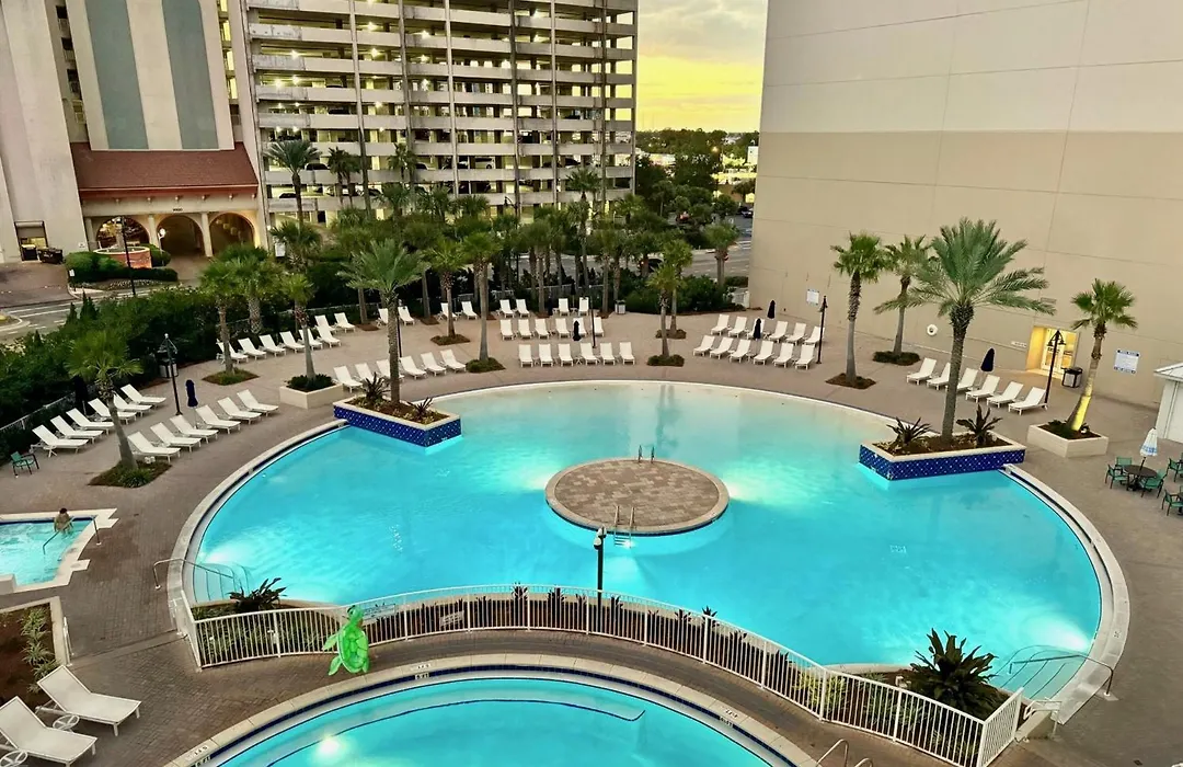 Laketown Wharf Remodeled Gulf View Retreat! 3Br Resort Condo With Huge Balcony-1