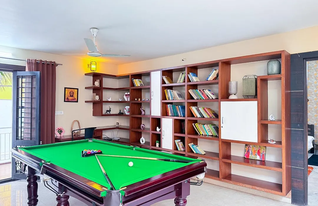 Lagoon Luxe 4Bhk Luxury Terrace Pool Villa With Private Theatre & Pool Table By Spacez-1