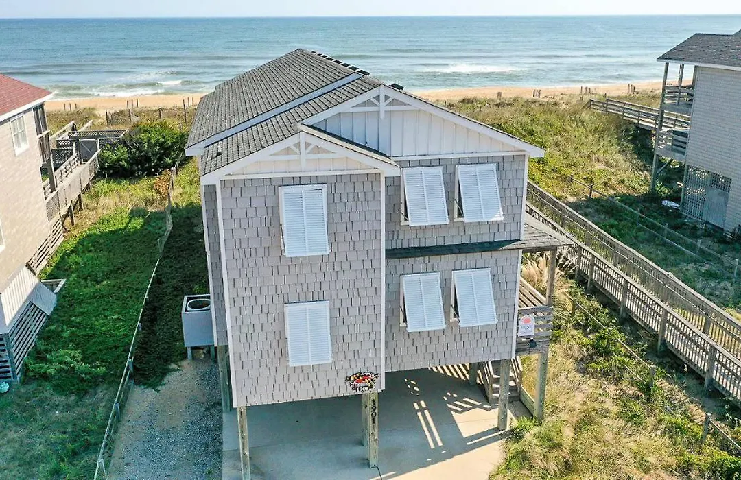 T.L. Sea - Kdh Mp 6, Oceanfront, Ocean View, Rec Room, Spacious Decks, Private Walk To Beach-1
