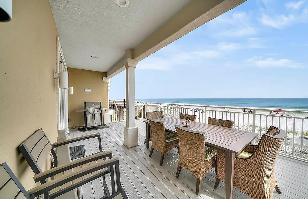 Emerald Belle - Gulf Front Home With Ocean Views & Spacious Deck-1