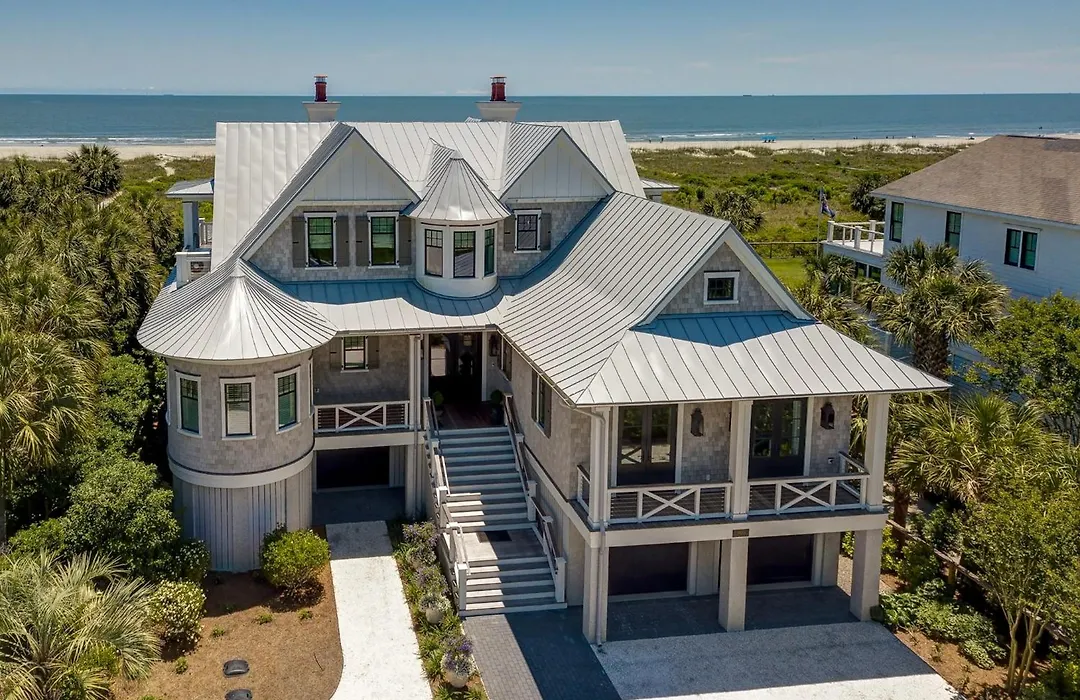 New Listing! Ask About Discounts! 3900 Palm Blvd. Oceanfront 5 Bd, Pool/Hot Tub, Elevator-1