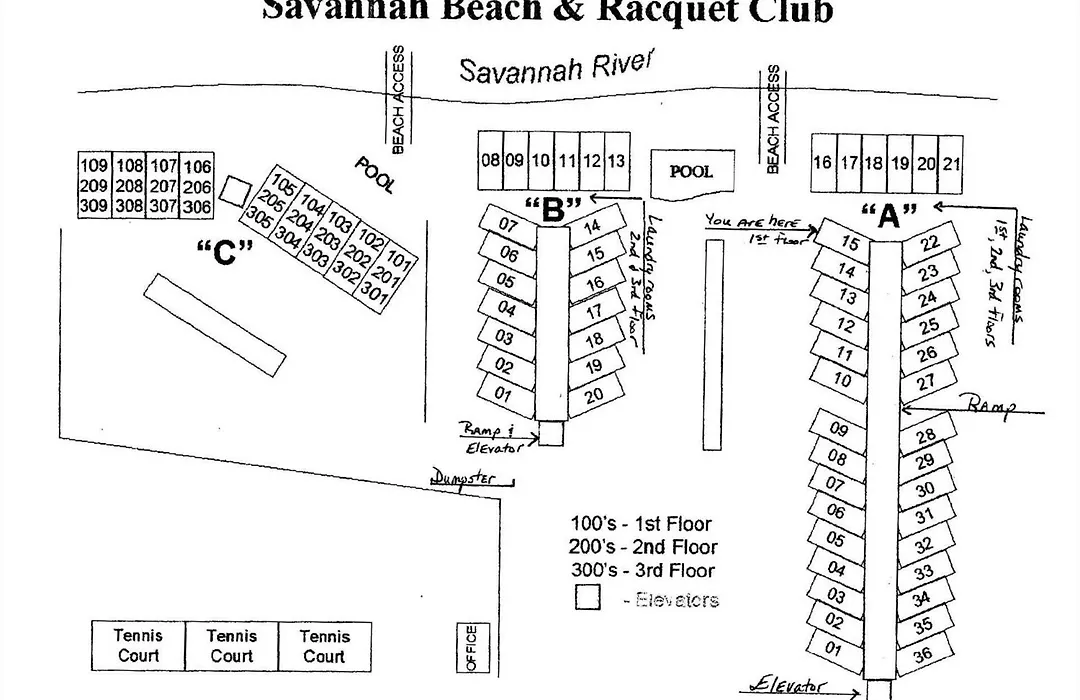 Savannah Beach & Racquet Club 217B-1