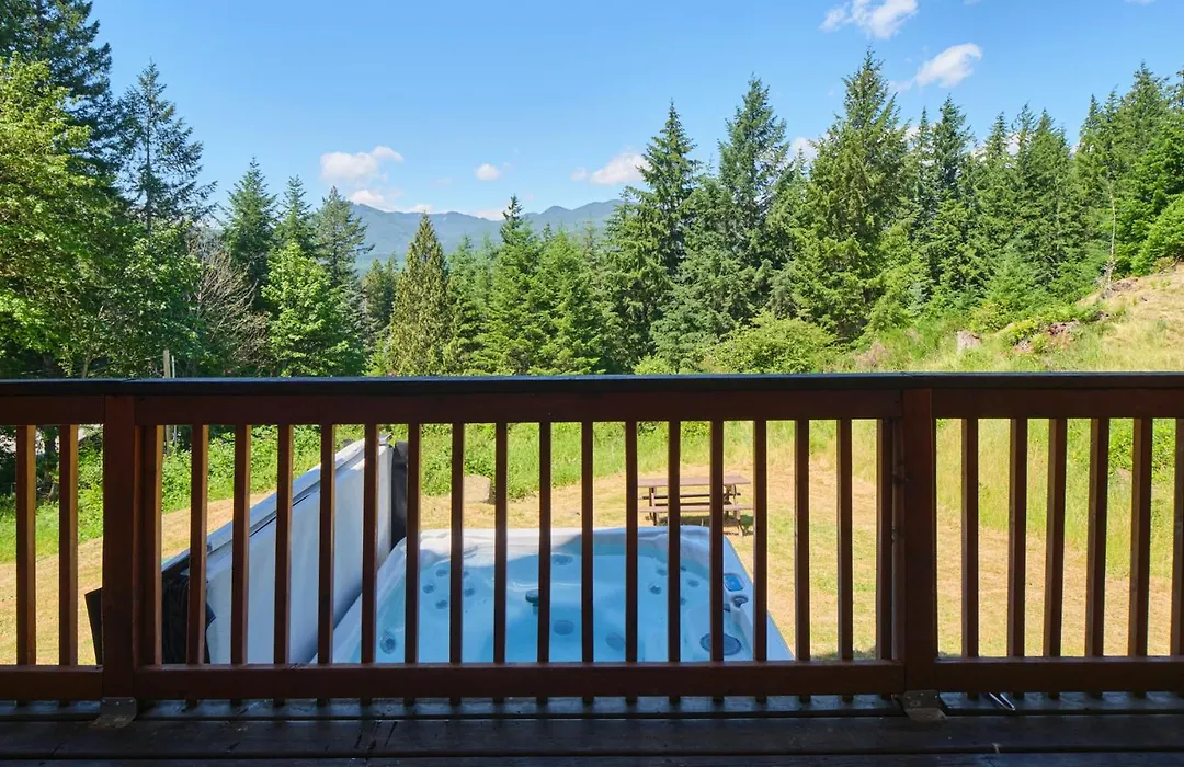 Mountain View Cabin, Hot Tub At White Pass Resort, Mt Rainier-1