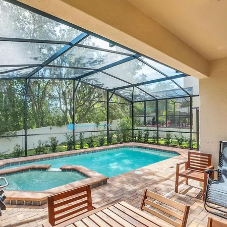 Private Pool Villa, Free Water Park, Near Disney-3
