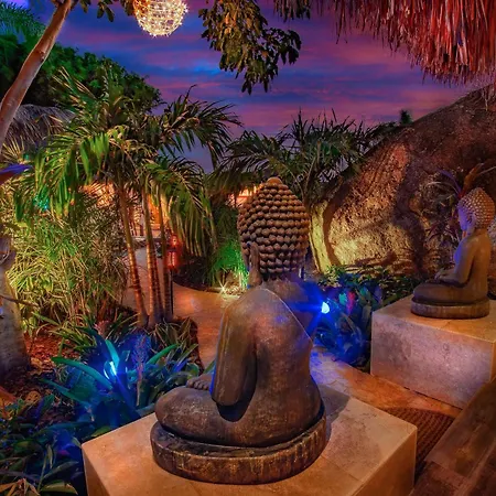 Bali Retreat Aruba -2 Pools,Cinema,Yoga,Cave-3