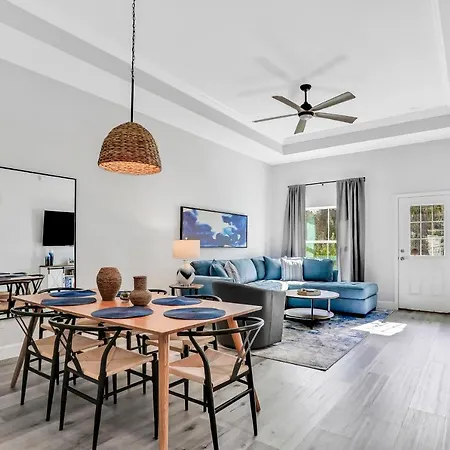 All-New Duplex With Screened Pool, Furnished Lanai, Grill, Ac, & Washer/Dryer-2