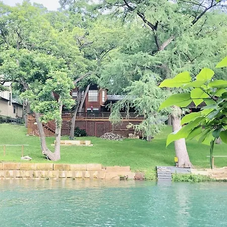 Little Ponderosa River Retreat- Luxury Guadalupe Riverfront Home!-2