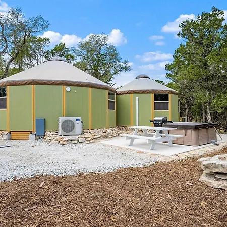 Magnolia Yurt - Freedom Yurt Cabins-2