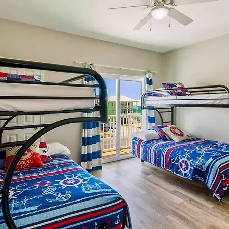 Dolphin View Duplex Side A - Beachfront Heated Pool -Gulf Shores Alabama - Near The Hangout-2