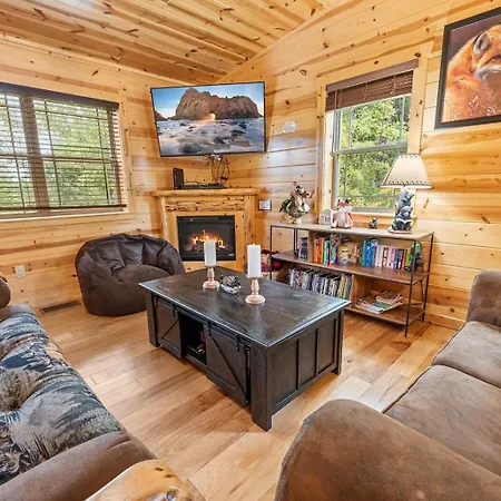 Foxes' Den Cabin With Private Hot Tub-2