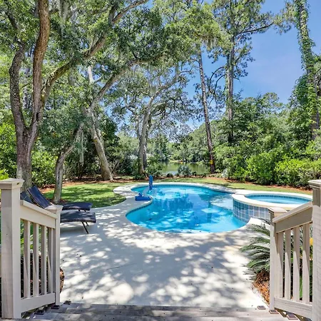 26 Port Tack Fishing Dock Pool Spa Sleeps 10-2