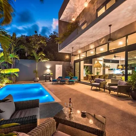 Casa Lulu Luxury 4 Bedroom Villa Mins To The Beach With Private Pool-3
