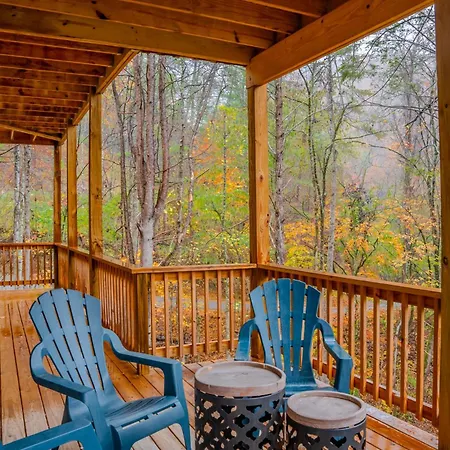 Smoky Mtn A-Frame Retreat, Swim Spa & Game Room-3