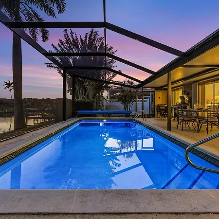 Heated Pool, Gulf Access And Private Dock - Villa Breezy Palms - Roelens-3