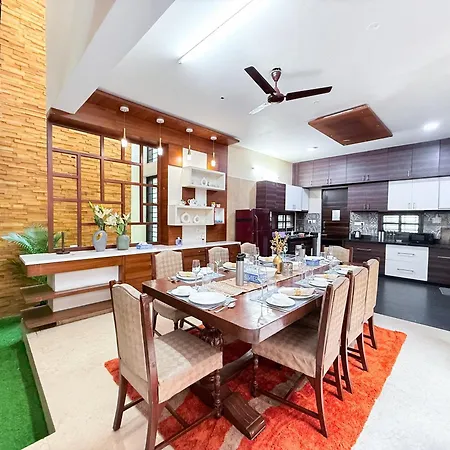 Lagoon Luxe 4Bhk Luxury Terrace Pool Villa With Private Theatre & Pool Table By Spacez-3