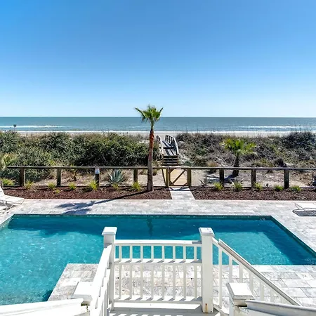 Seascapes 714 Ocean Blvd. Charming, Ocean Front, Private Pool-3