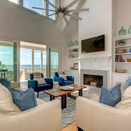 Seascapes 714 Ocean Blvd. Charming, Ocean Front, Private Pool-2