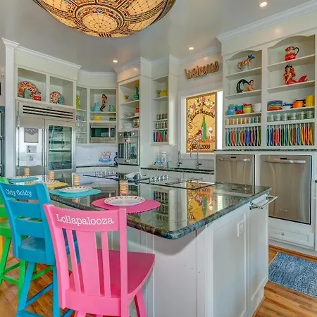 Casa Banana Oceanfront On Ocean Blvd, 6 Bd, Sleeps 20, Pool,Hot Tub, Elevator-2