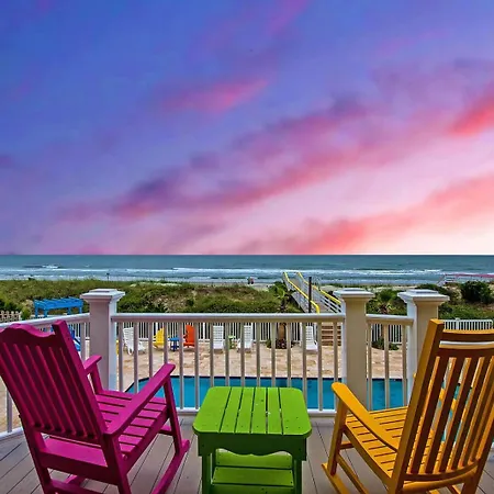 Casa Banana Oceanfront On Ocean Blvd, 6 Bd, Sleeps 20, Pool,Hot Tub, Elevator-3
