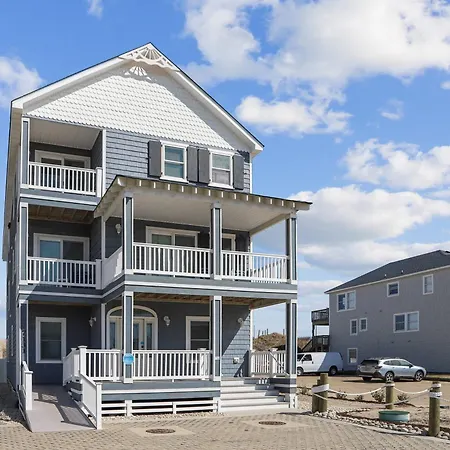 Pier View Oasis - Nags Head Mp 16, Oceanfront, Elevator, Theater, Pool, Hot Tub, Pets Ok-2