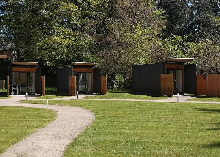A Unique Experience In A Converted Shipping Containers, Glamness Is Adults Only Inverness