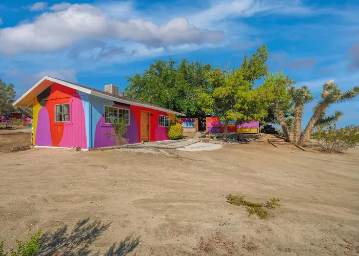 @ Marbella Lane - Rainbow House Glampers Paradise Joshua Tree