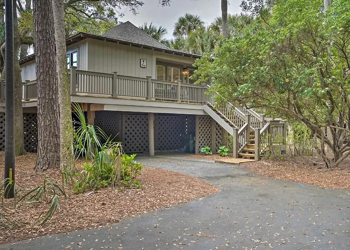 Walk To Beach! Remodeled Cottage On Sparrow Pond Kiawah Island