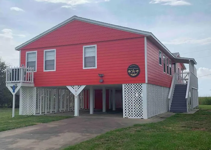 Hannah'S Hideaway First Row Beautiful Gulf Views!! Bolivar Peninsula