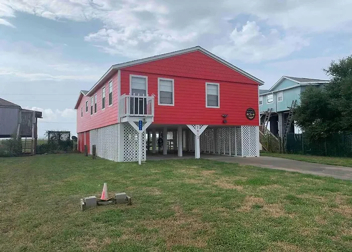 Hannah'S Hideaway First Row Beautiful Gulf Views!! Bolivar Peninsula