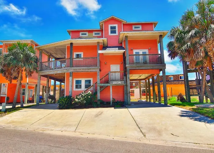 6Bdrm Beach Home - Oceanviews - Recently Renovated - Shared Pool & Hottub Port Aransas