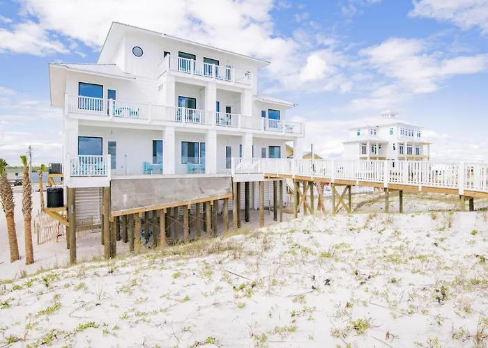 "The Pearl" Gulf Front Wprvt Heated Pool, 12 Bdrm 125Bath "Alvacationrentals" Gulf Shores