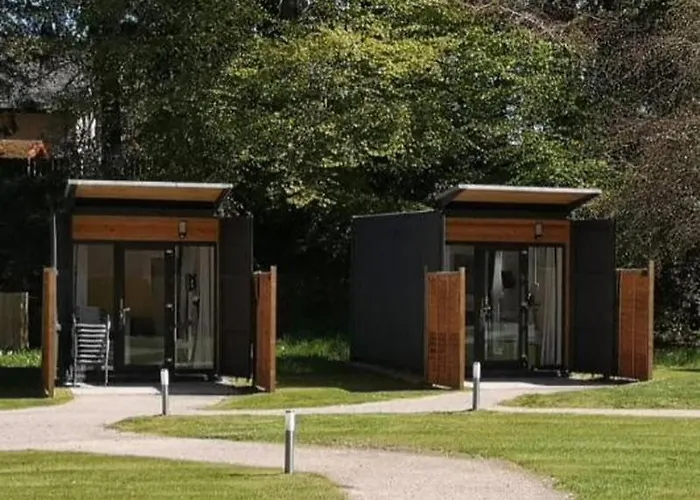A Unique Experience In A Converted Shipping Containers, Glamness Is Adults Only Inverness
