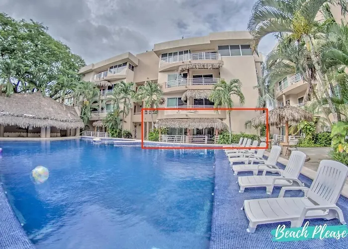 Perla Del Mar - Large Pool And 6 Blocks To Beach Bucerias