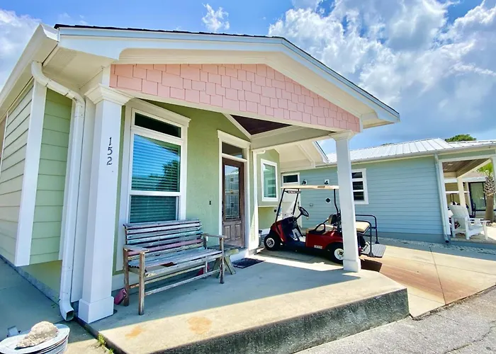 Venture Out 152 Gulf Loop With Golf Cart Villa Panama City Beach