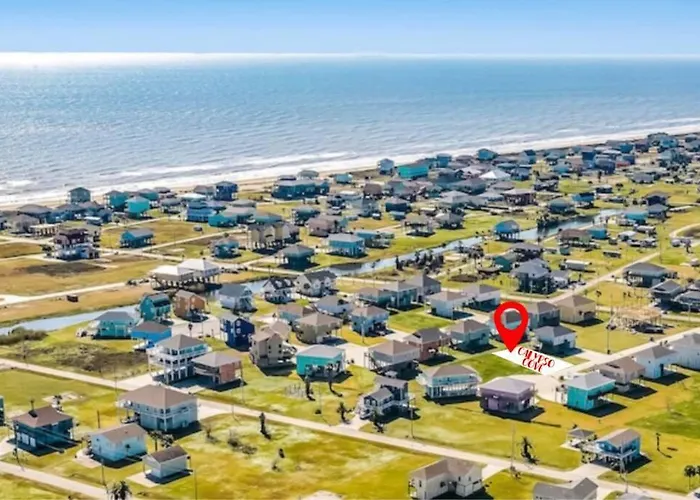 Calypso Cove-3Bd 2B-Sleeps Up To 12 Villa Bolivar Peninsula