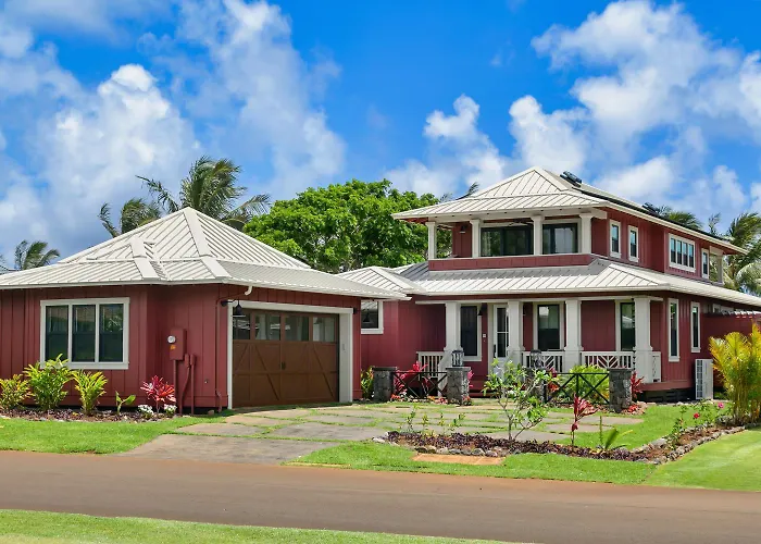 Luxury 5 Bed Home With Pool And Spa- Alekona Kauai Koloa